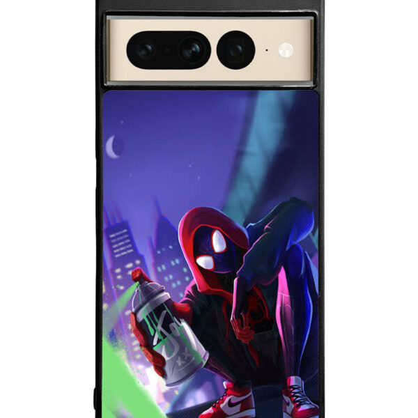 Spiderman Miles Morales Google Pixel 7 Pro Case CT2476