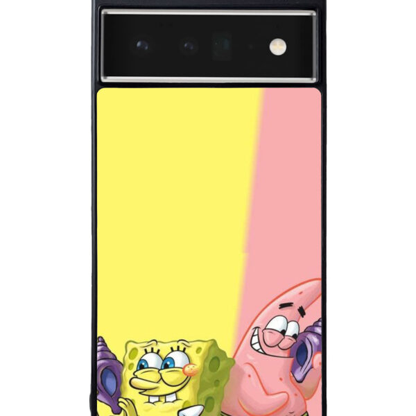 spongebob and patrick Google Pixel 6 Pro Case CT0595