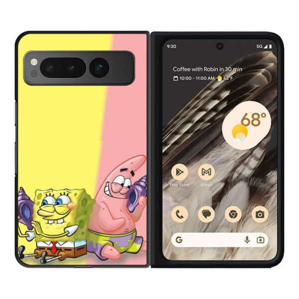 spongebob and patrick Google Pixel Fold CT2455