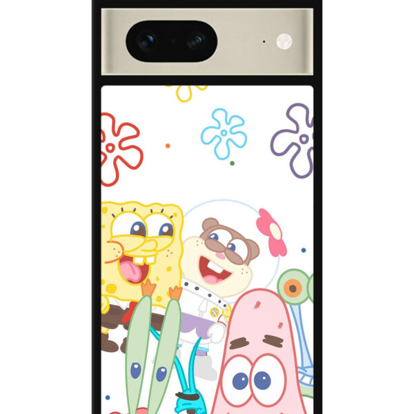 Spongebob Friends Happy Google Pixel 7 Case CT9042