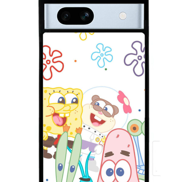 Spongebob Friends Happy Google Pixel 7A Case CT9042