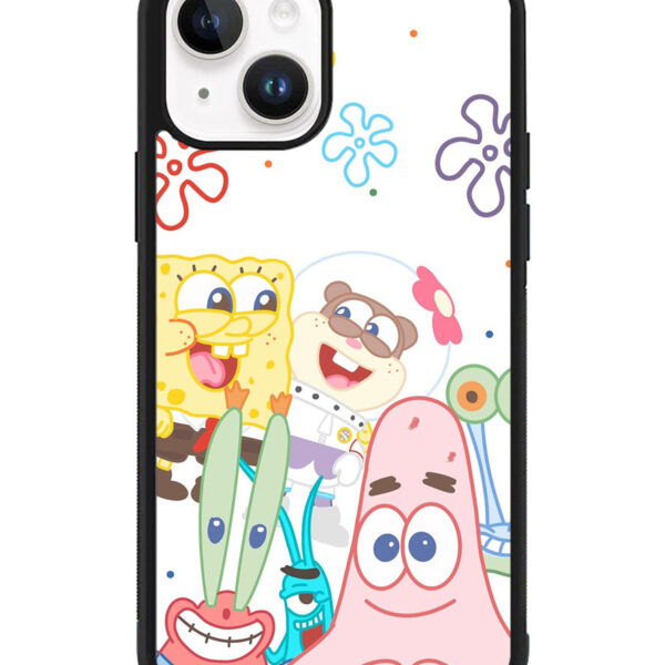 Spongebob Friends Happy iPhone 15 Plus Case CT9042