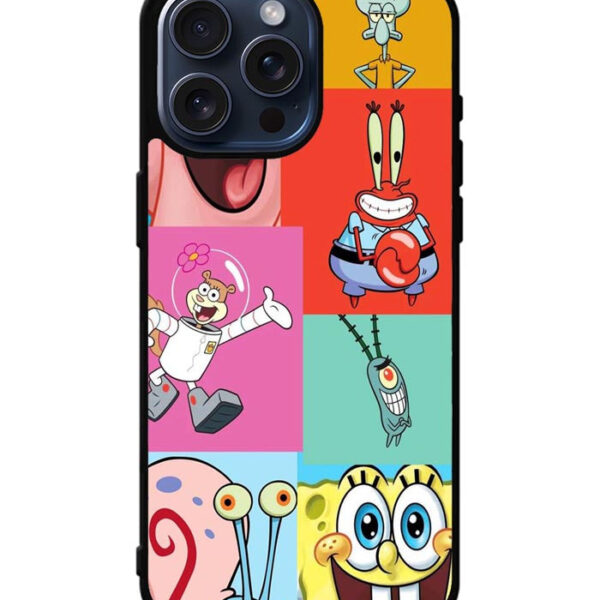 Spongebob iPhone 15 Pro Max Case CT8747