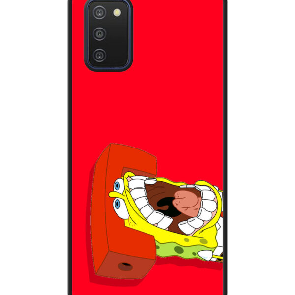 Spongebob Squarepants Karate Samsung Galaxy A03S Case CT5151