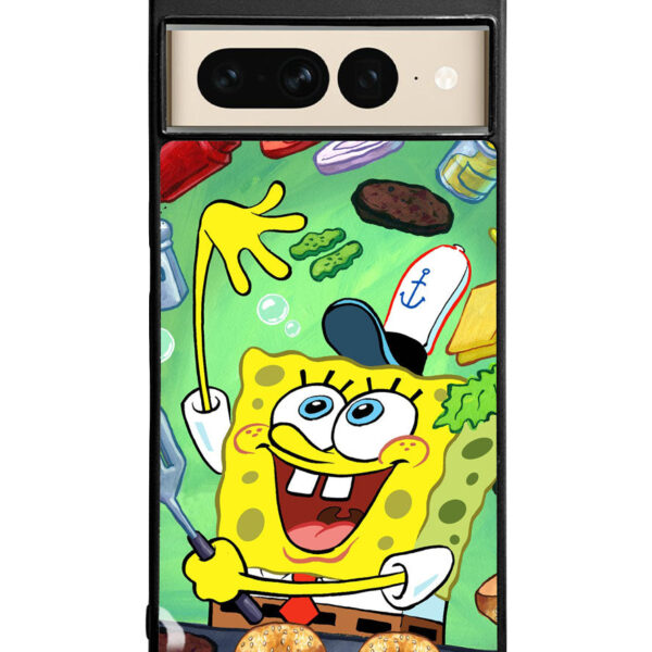 Spongebob Squarepants krabby patty Google Pixel 7 Pro Case CT0597