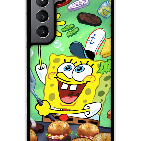Spongebob Squarepants krabby patty Samsung Galaxy S22 Plus 5G Case CT0597