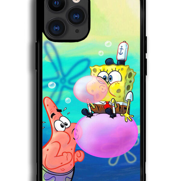 Spongebob x Patrick Bubble Gum Pain iPhone 13 Pro Max Case CT9601