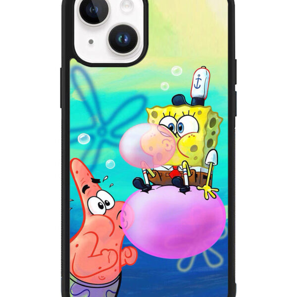 Spongebob x Patrick Bubble Gum Pain iPhone 15 Case CT9601