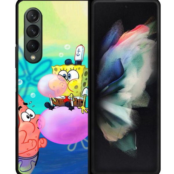 Spongebob x Patrick Bubble Gum Pain Samsung Galaxy Z Fold 3 5G CT9601
