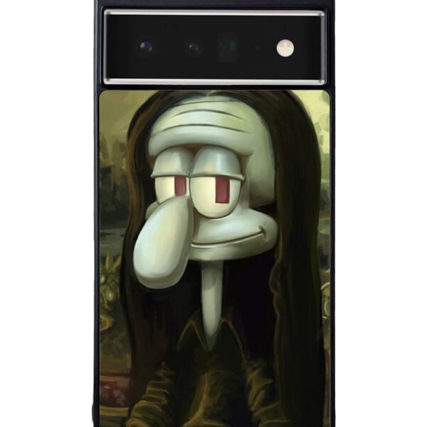 squidward monalisa Google Pixel 6 Pro Case CT6183
