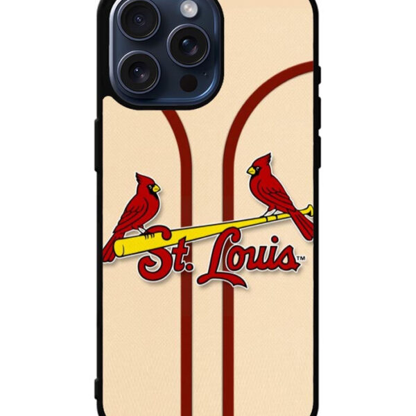St Louis Cardinal iPhone 15 Pro Max Case CT9211