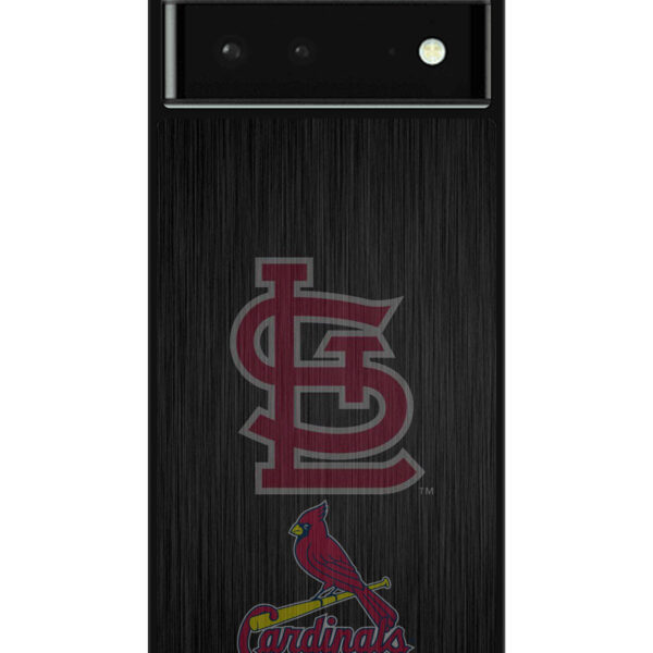 St Louis Cardinals logo wood Google Pixel 6 Case CT0562