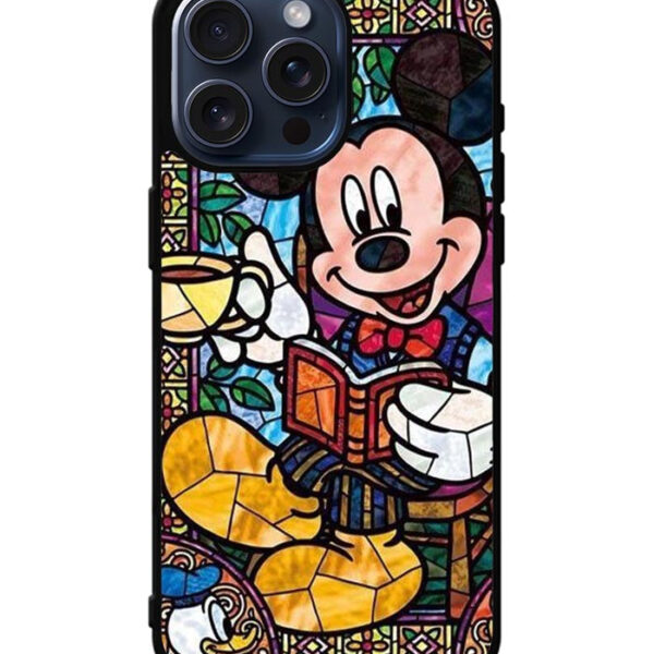 Stained Glass Disney iPhone 15 Pro Max Case CT1702