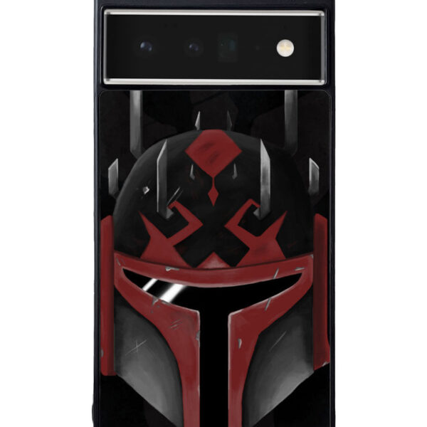 Star Wars Mandalorian face Google Pixel 6 Pro Case CT0666