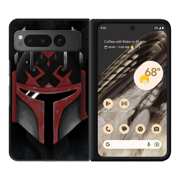 Star Wars Mandalorian face Google Pixel Fold CT0666