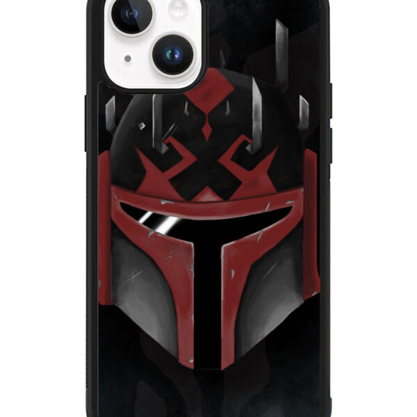 Star Wars Mandalorian face iPhone 15 Plus Case CT0666