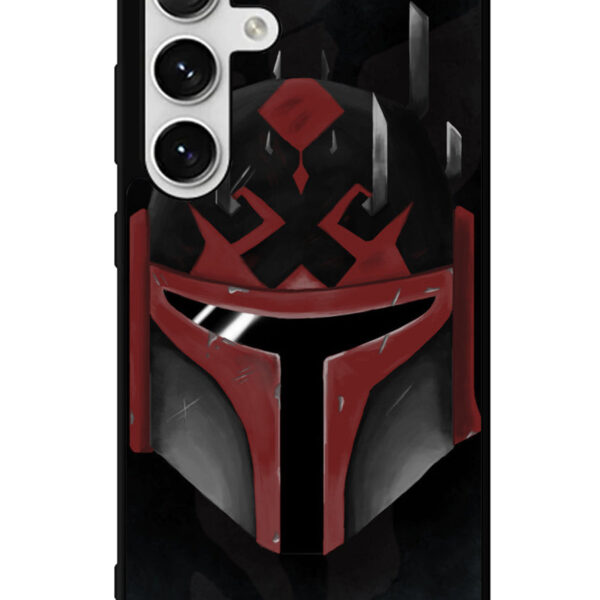Star Wars Mandalorian face Samsung Galaxy S24 5G Case CT0666
