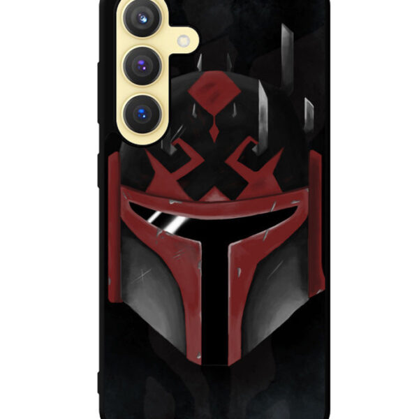 Star Wars Mandalorian face Samsung Galaxy S24 Plus Case CT0666