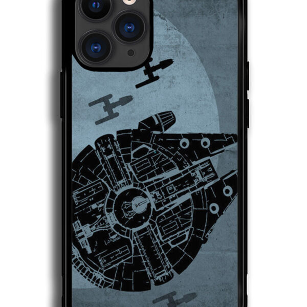 Star Wars Millenium Falcon Blue iPhone 13 Pro Max Case CT1281