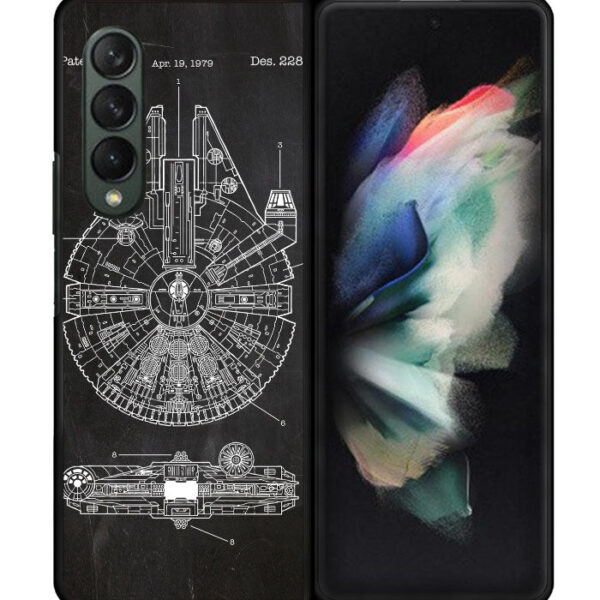 Star Wars Millenium Google Samsung Galaxy Z Fold 3 5G CT1835