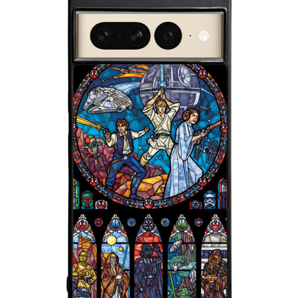 Star Wars Stained Glass Google Google Pixel 7 Pro Case CT1849