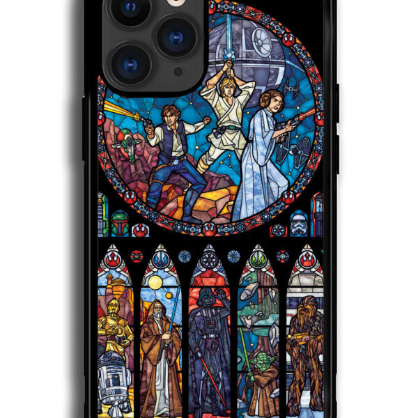 Star Wars Stained Glass iPhone 13 Pro Case CT1849