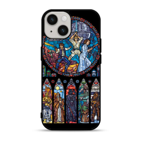 Star Wars Stained Glass iPhone 15 Plus Case CT1849