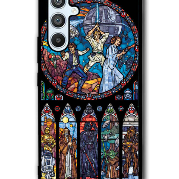 Star Wars Stained Glass Samsung Galaxy A54 5G Case CT1849