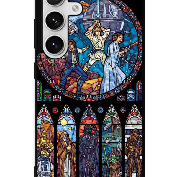 Star Wars Stained Glass Samsung Galaxy S24 5G Case CT1849
