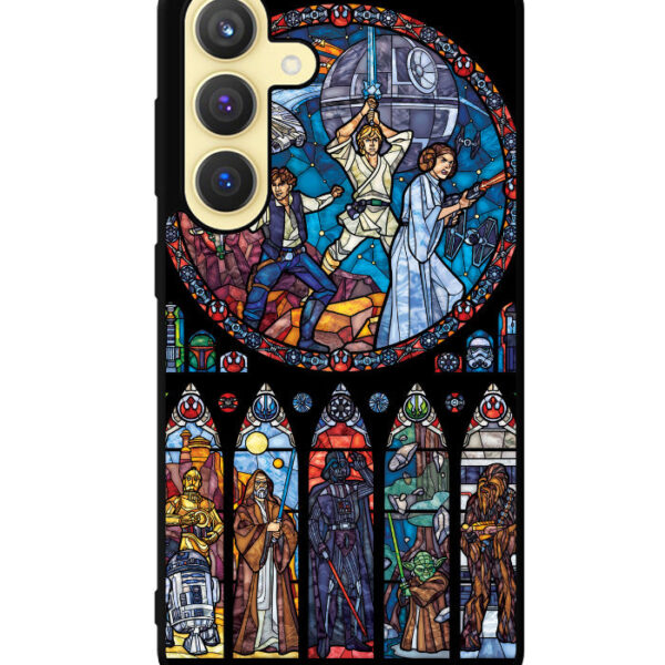 Star Wars Stained Glass Samsung Galaxy S24 Plus Case CT1849