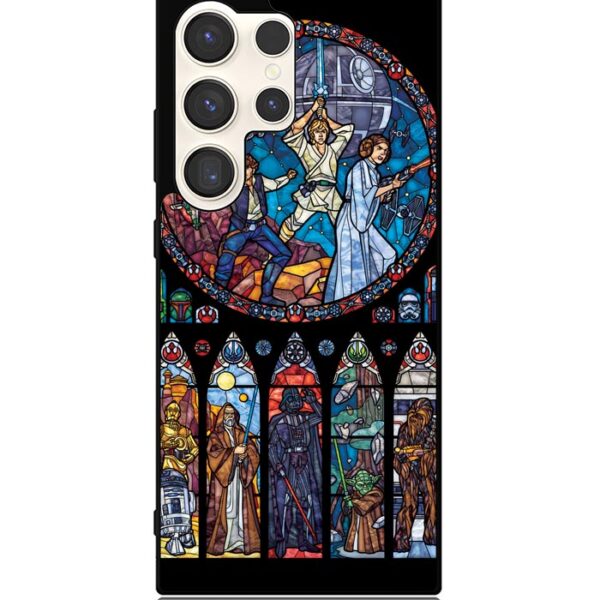 Star Wars Stained Glass Samsung Galaxy S24 Ultra Case CT1849