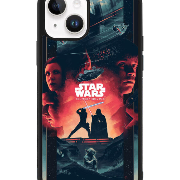 Star Wars Trilogy Posters Bottleneck iPhone 15 Plus Case CT0313