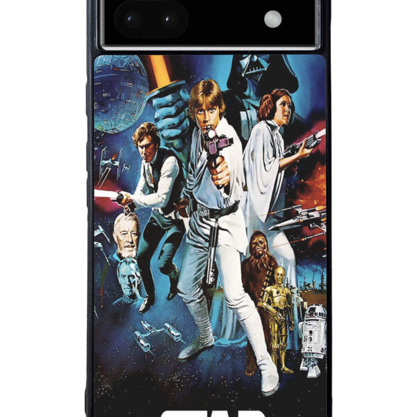 Star Wars Vintage PosterStar Wars Vintage Poster Google Google Pixel 6A Case CT1283