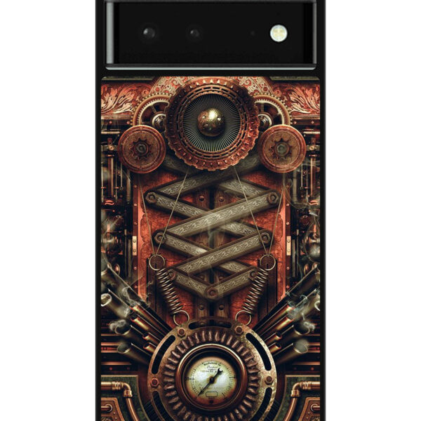 steampunk Google Pixel 6 Case CT7124