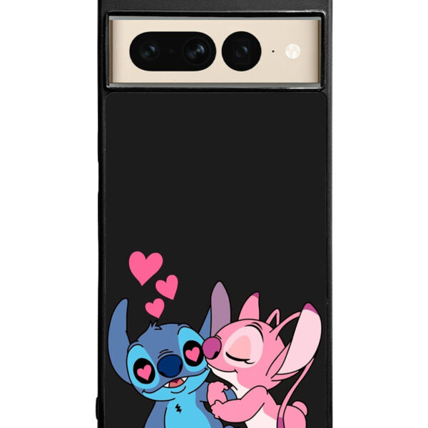 Stitch And Angel Google Google Pixel 7 Pro Case CT1453