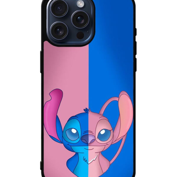 Stitch And Angel iPhone 15 Pro Max Case CT10442