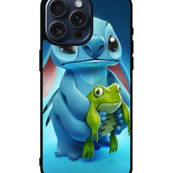 Stitch and frog iPhone 15 Pro Max Case CT0557