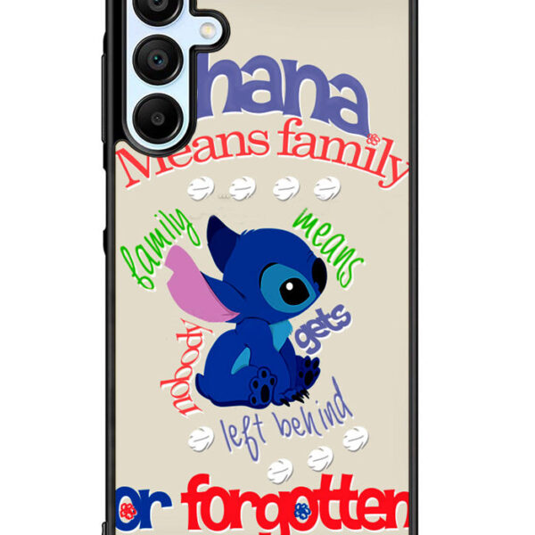 Stitch Disney Ohana Means Family Samsung Galaxy A15 5G Case CT2341