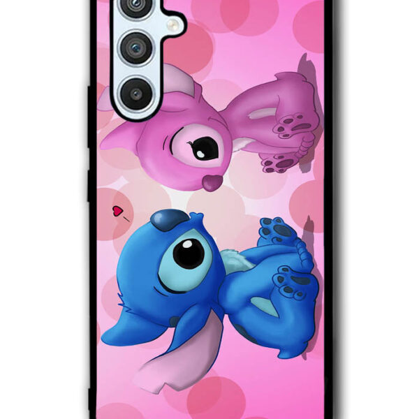 Stitch Pink And Blue Google Samsung Galaxy A54 5G Case CT0202