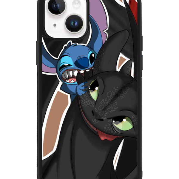 stitch toothless iPhone 15 Plus Case CT2349
