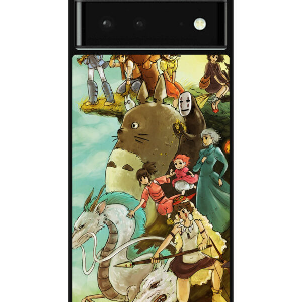 studio ghibli characters Google Pixel 6 Case CT0452