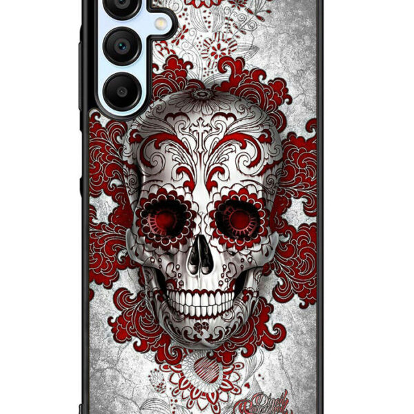 sugar skull tattoo Samsung Galaxy A15 5G Case CT2316