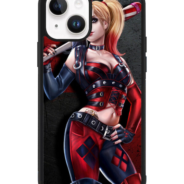 Suicide Squad Movies Harley Quinn Vector Red iPhone 15 Plus Case CT1818