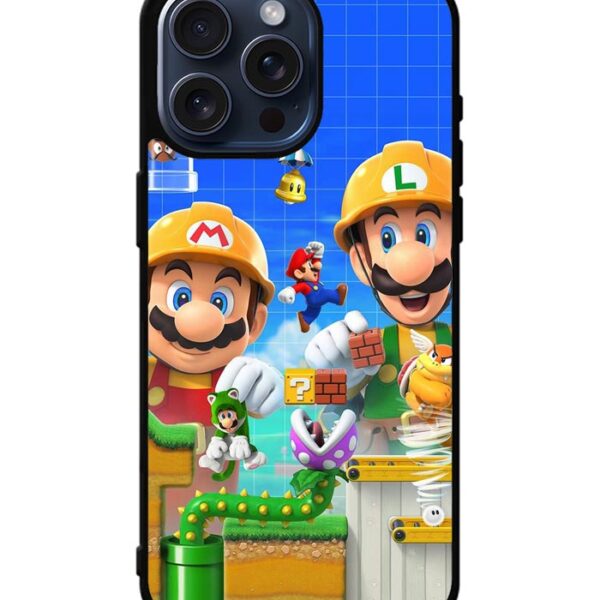 super mario iPhone 15 Pro Max Case CT7326
