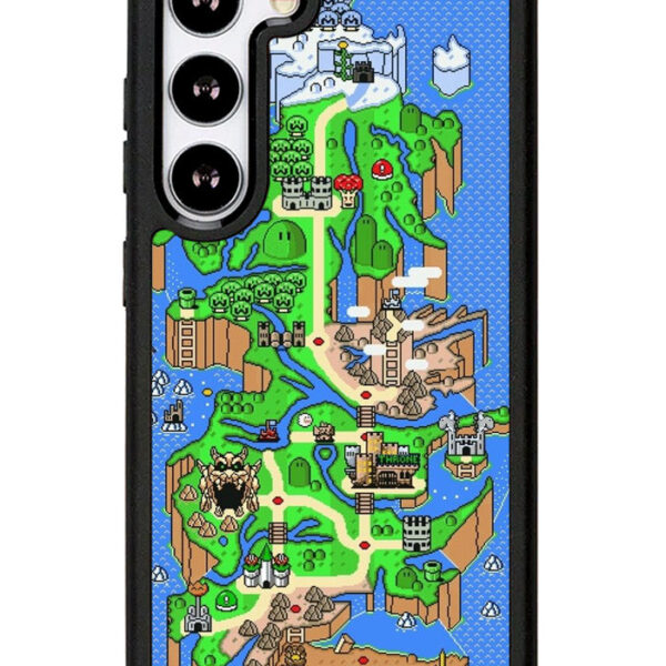 Super Mario World Map Samsung Galaxy S23 5G Case CT10221