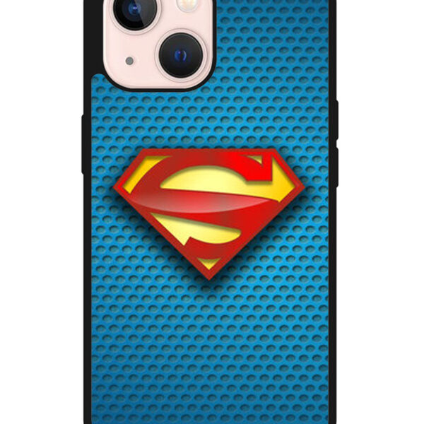 Superman Blue Carbon Logo Google iPhone 13 Mini Case CT0649