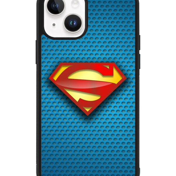 Superman Blue Carbon Logo iPhone 15 Plus Case CT0649