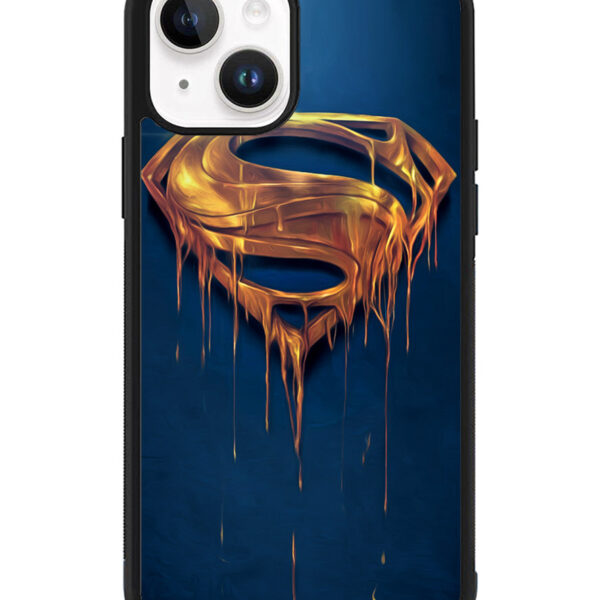 Superman gold Logo iPhone 15 Plus Case CT0505