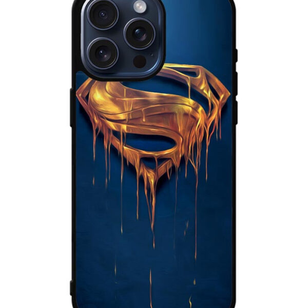 Superman gold Logo iPhone 15 Pro Max Case CT0505