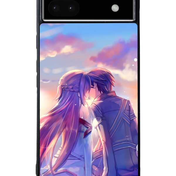 sword art online kirito and asuna Google Pixel 6A Case CT2261
